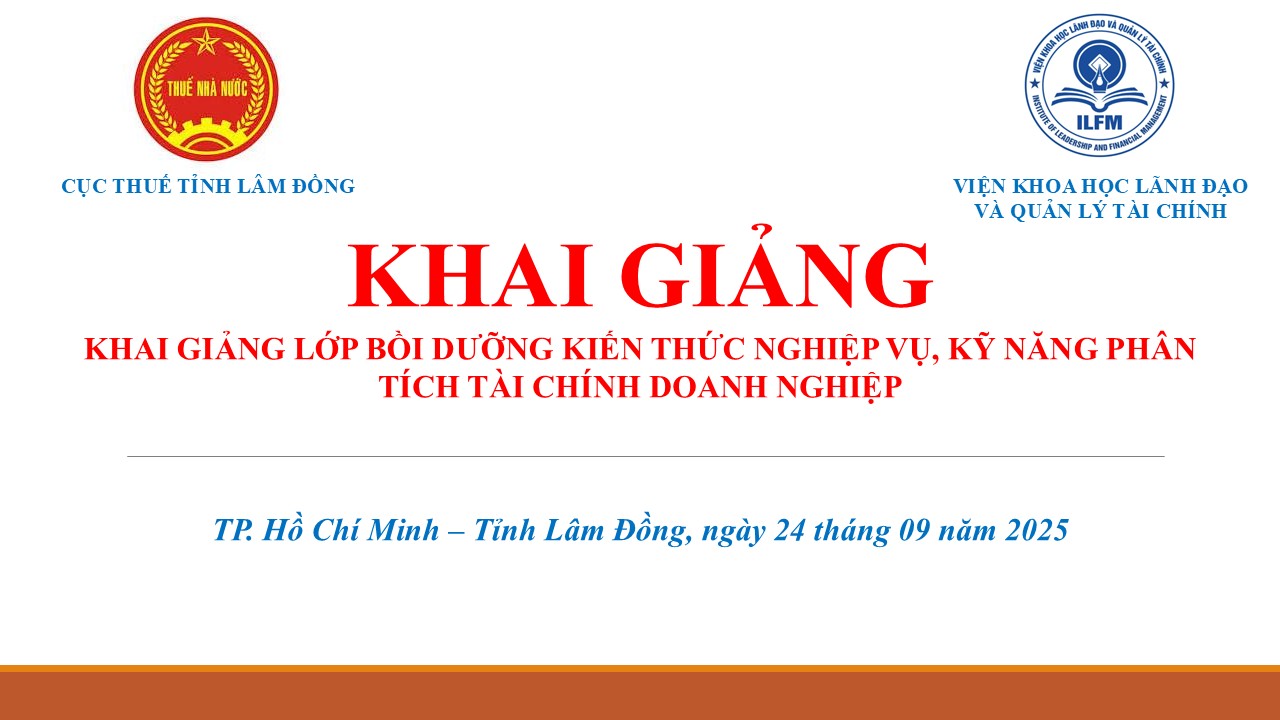 khai giảng