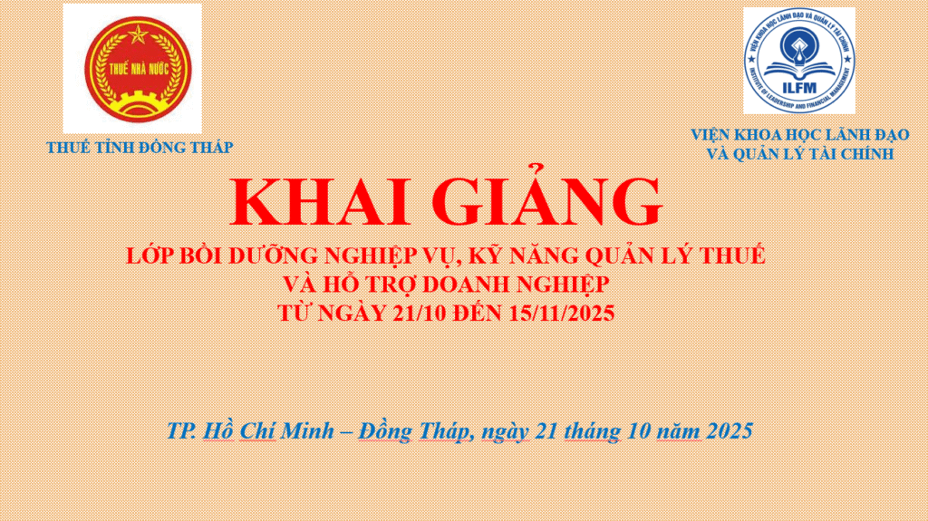 khai giảng