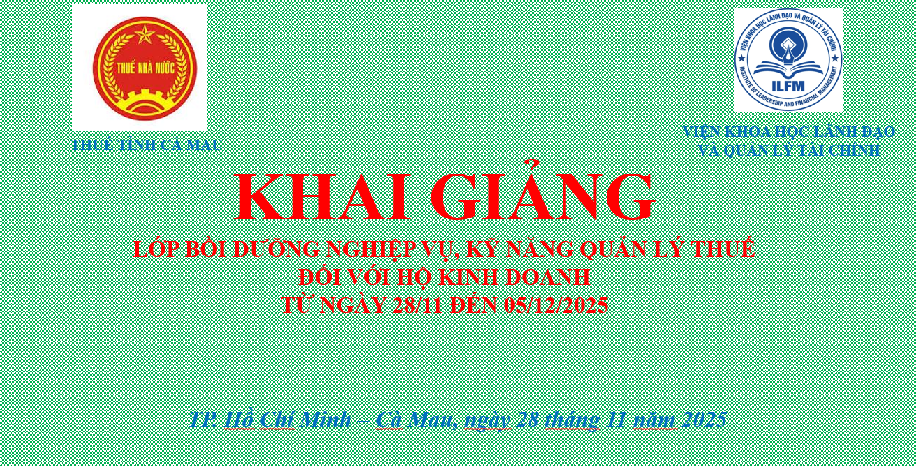 khai giảng